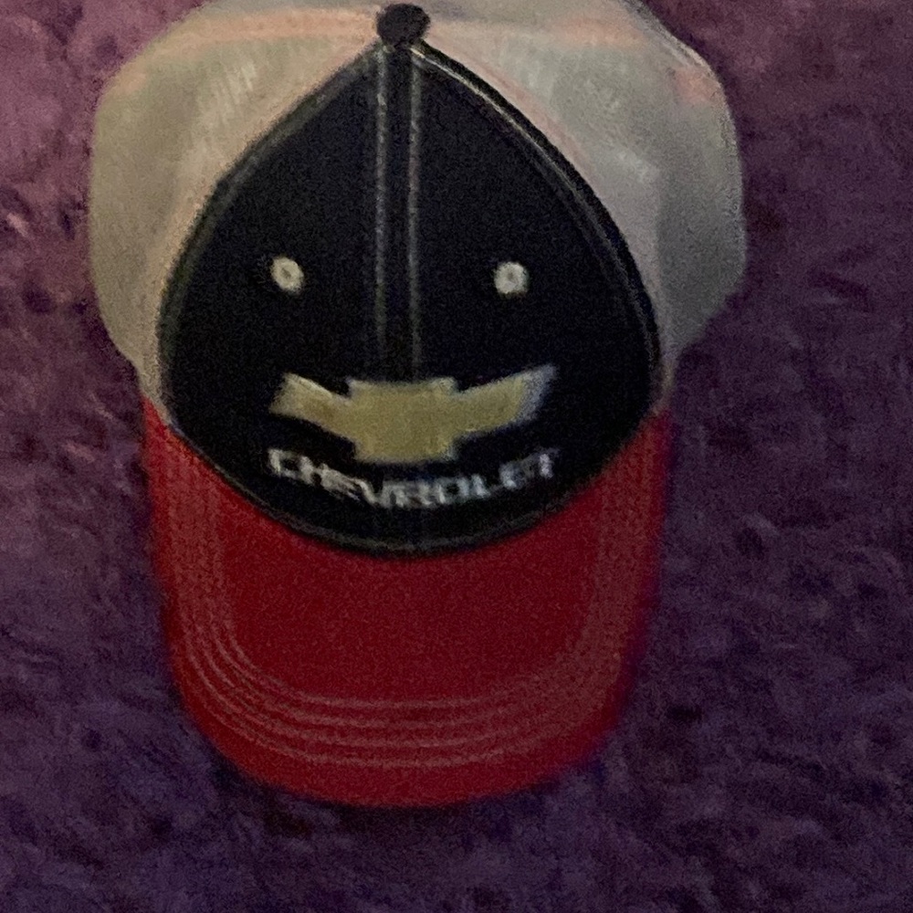 HP🎊Chevrolet Red and Black Cap
